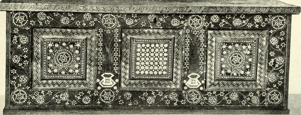 An illustration from Furniture and interior decoration of the Italian renaissance, 1921, leaf 81