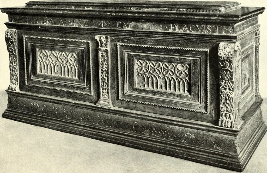 An illustration from Furniture and interior decoration of the Italian renaissance, 1921, leaf 85
