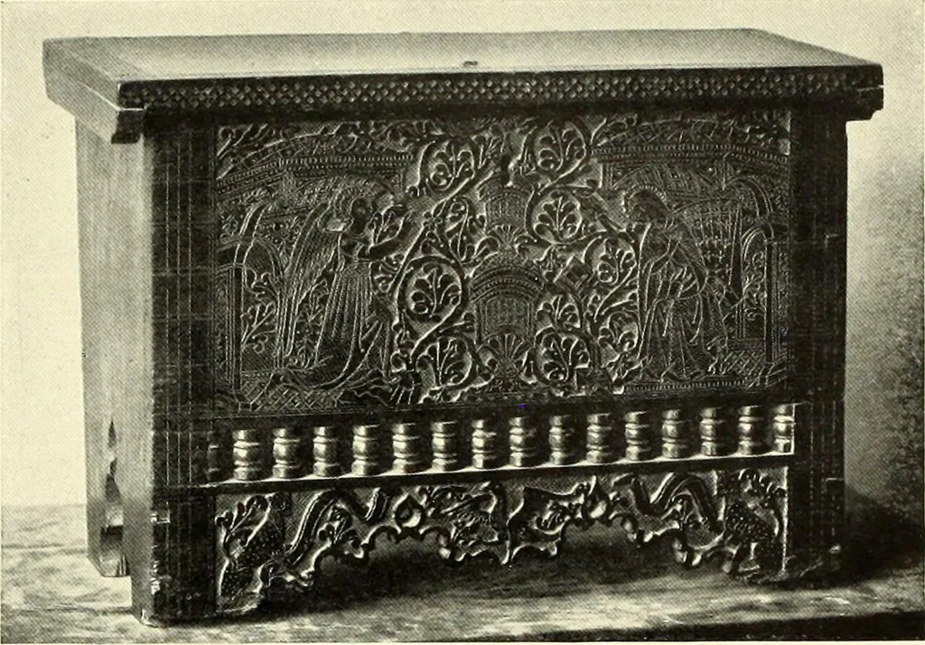 An illustration from Furniture and interior decoration of the Italian renaissance, 1921, leaf 86