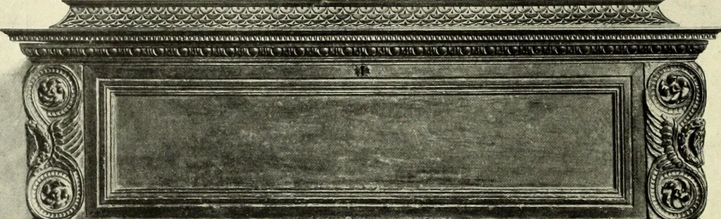 An illustration from Furniture and interior decoration of the Italian renaissance, 1921, leaf 88