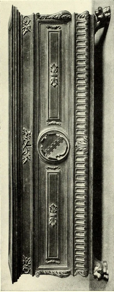 An illustration from Furniture and interior decoration of the Italian renaissance, 1921, leaf 91