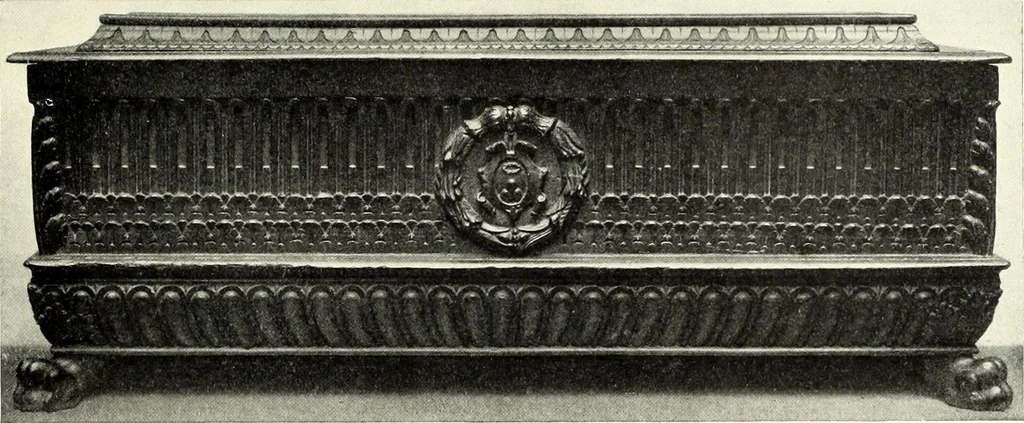 An illustration from Furniture and interior decoration of the Italian renaissance, 1921, leaf 95