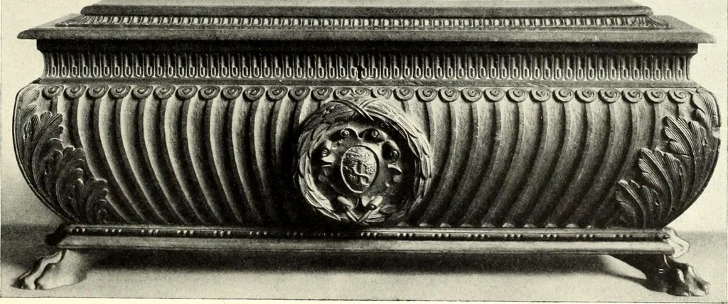 An illustration from Furniture and interior decoration of the Italian renaissance, 1921, leaf 95