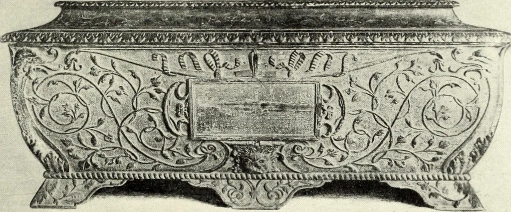 An illustration from Furniture and interior decoration of the Italian renaissance, 1921, leaf 99