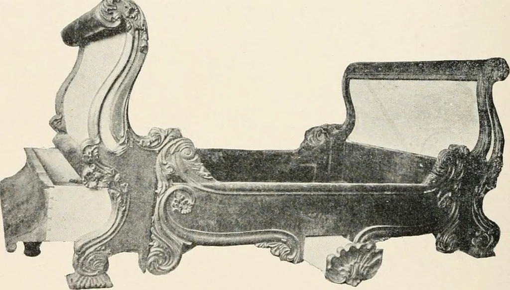 An illustration from Furniture of the olden time, 1902, leaf 102