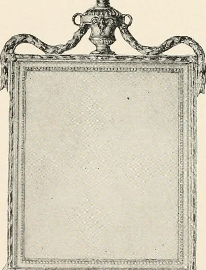 An illustration from Furniture of the olden time, 1902, leaf 104