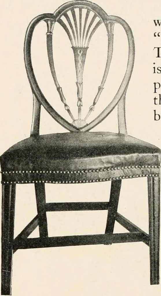 An illustration from Furniture of the olden time, 1902, leaf 210