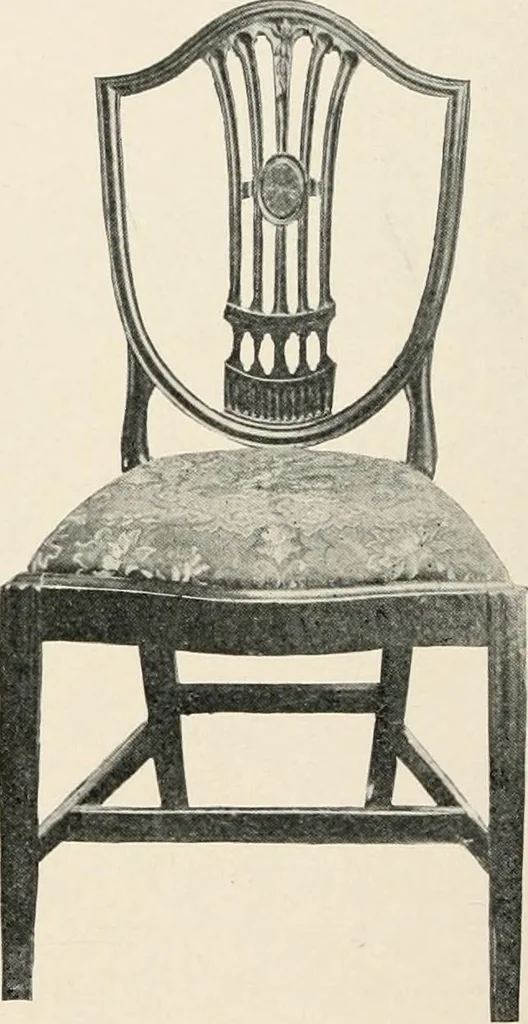 An illustration from Furniture of the olden time, 1902, leaf 210
