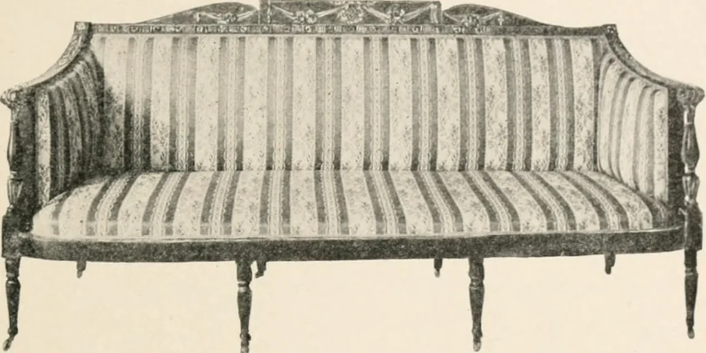 An illustration from Furniture of the olden time, 1902, leaf 231