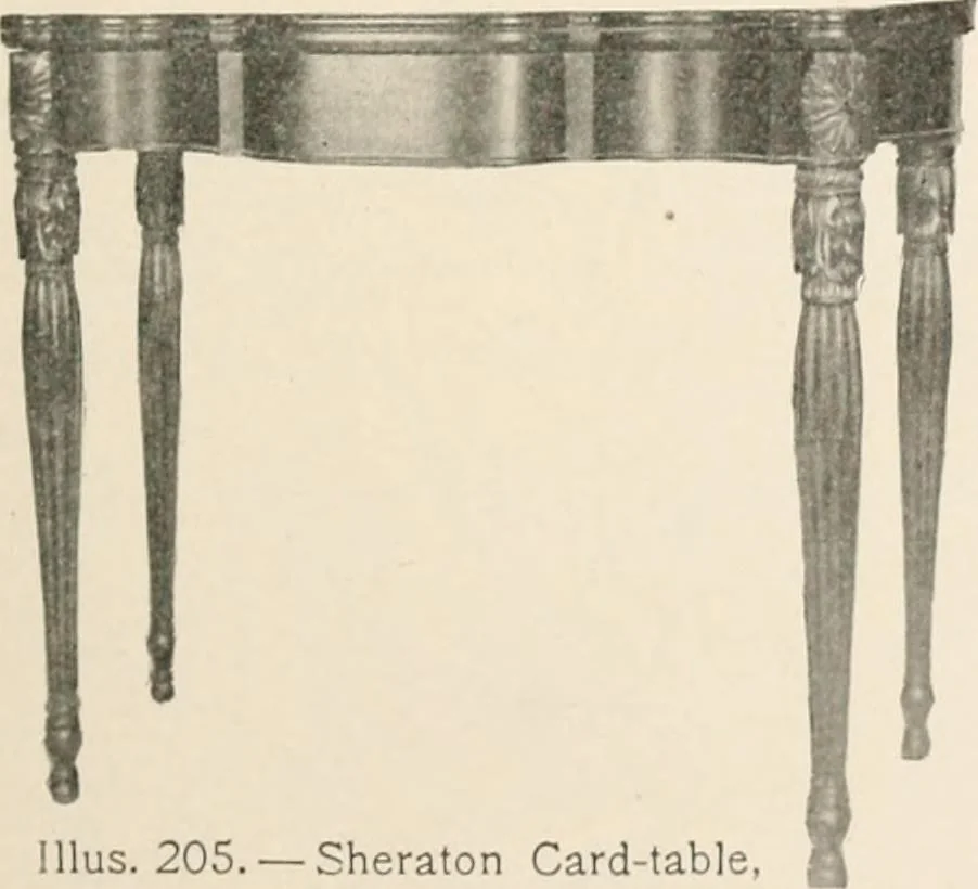 An illustration from Furniture of the olden time, 1902, leaf 265