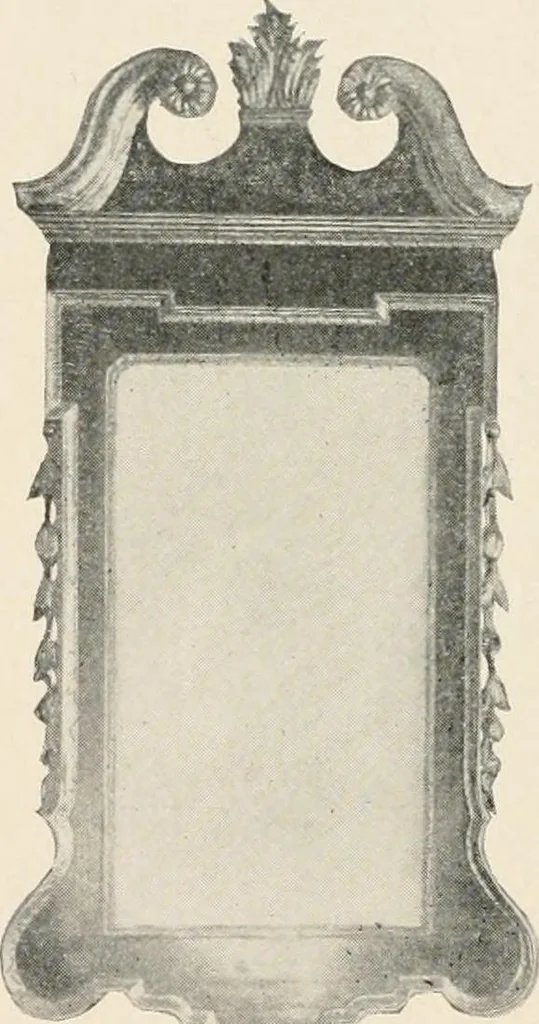 An illustration from Furniture of the olden time, 1902, leaf 274
