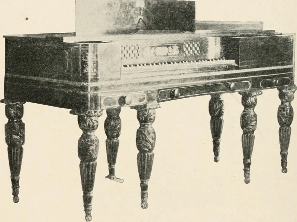 An illustration from Furniture of the olden time, 1902, leaf 290