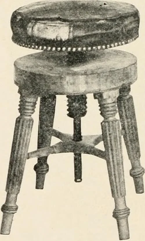 An illustration from Furniture of the olden time, 1902, leaf 296