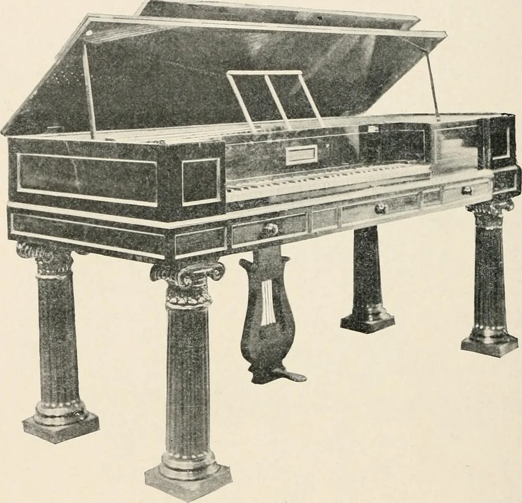 An illustration from Furniture of the olden time, 1902, leaf 298