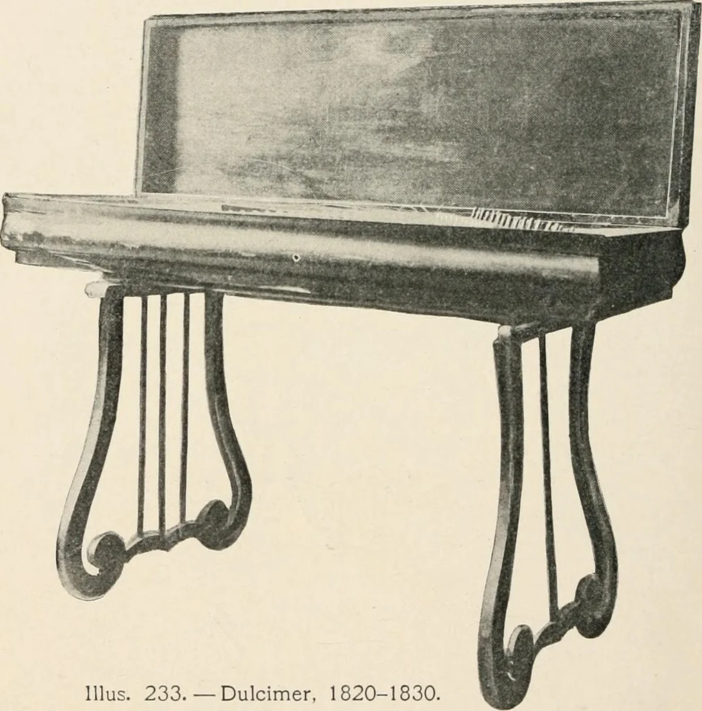 An illustration from Furniture of the olden time, 1902, leaf 300