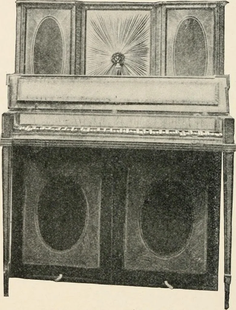 An illustration from Furniture of the olden time, 1902, leaf 304