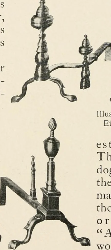 An illustration from Furniture of the olden time, 1902, leaf 314