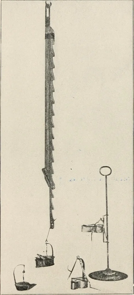 An illustration from Furniture of the olden time, 1902, leaf 326