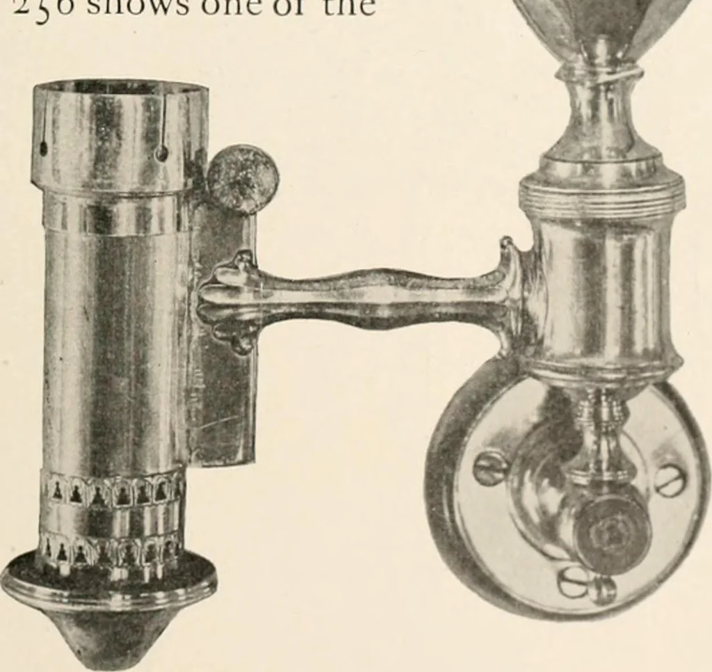 An illustration from Furniture of the olden time, 1902, leaf 333