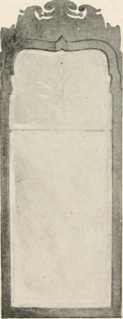 An illustration from Furniture of the olden time, 1902, leaf 340