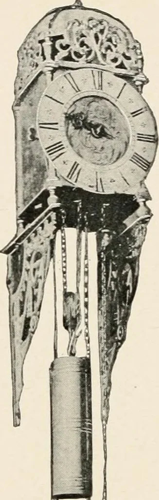 An illustration from Furniture of the olden time, 1902, leaf 342