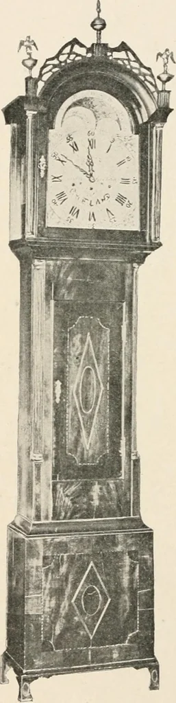 An illustration from Furniture of the olden time, 1902, leaf 350