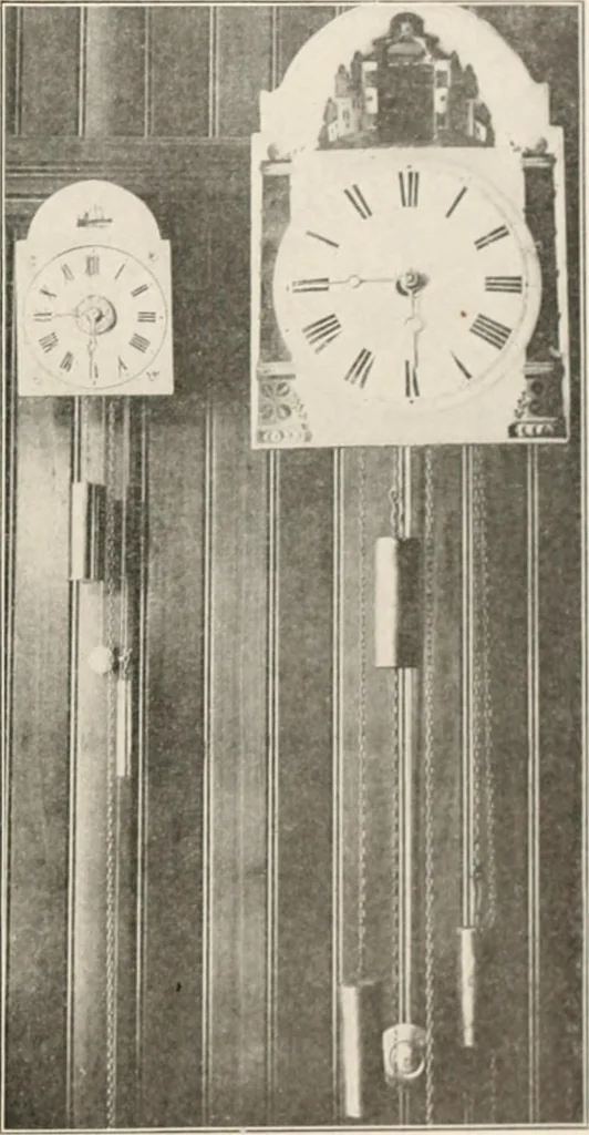 An illustration from Furniture of the olden time, 1902, leaf 351