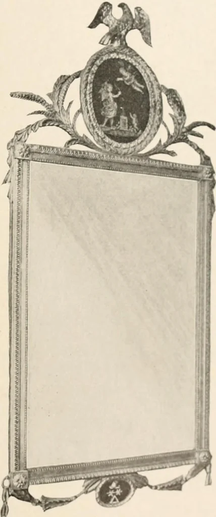 An illustration from Furniture of the olden time, 1902, leaf 371