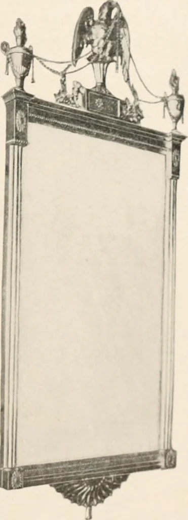 An illustration from Furniture of the olden time, 1902, leaf 379