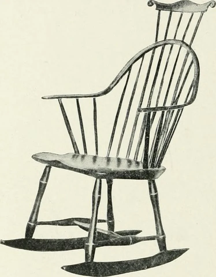 An illustration from Furniture of the olden time, 1902, leaf 182