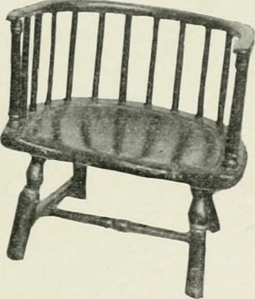 An illustration from Furniture of the olden time, 1902, leaf 183