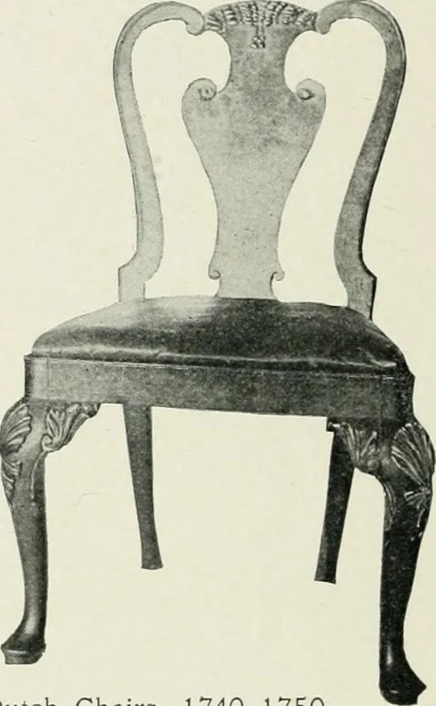 An illustration from Furniture of the olden time, 1902, leaf 188