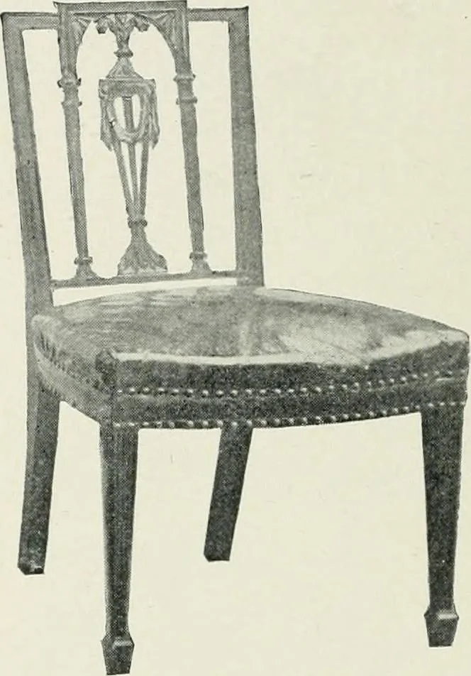 An illustration from Furniture of the olden time, 1902, leaf 212