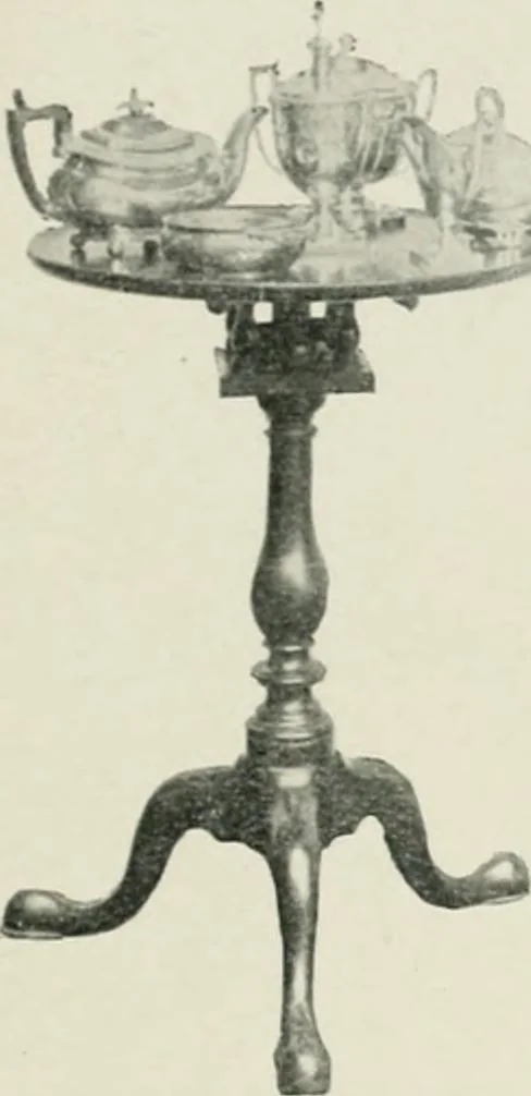 An illustration from Furniture of the olden time, 1902, leaf 251