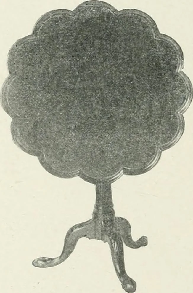 An illustration from Furniture of the olden time, 1902, leaf 252