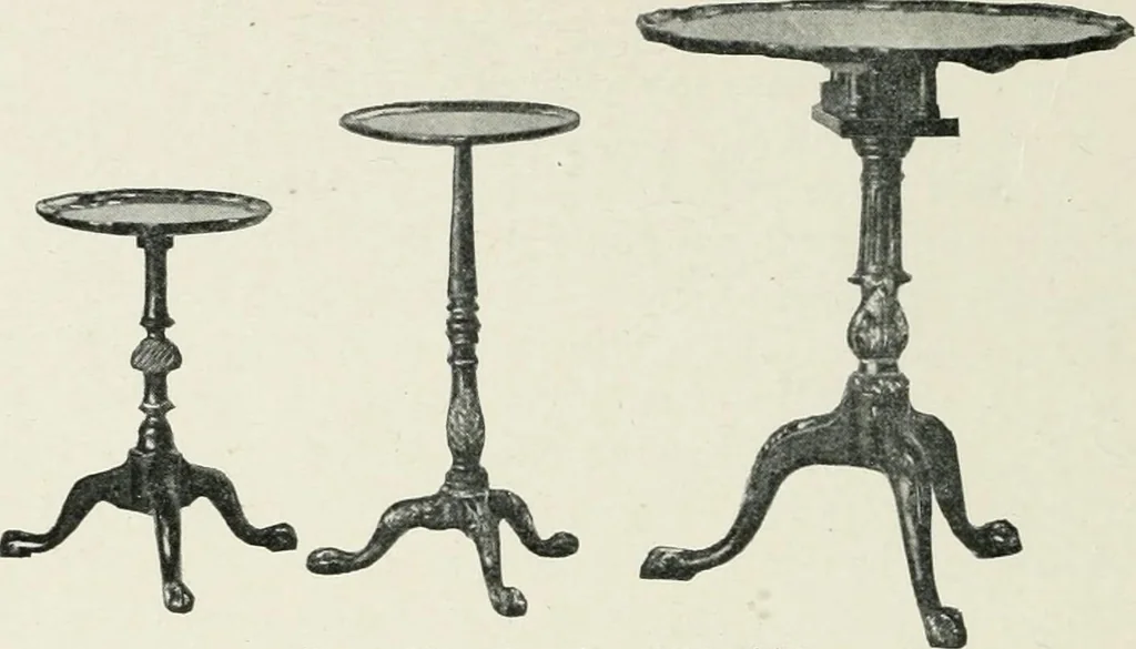 An illustration from Furniture of the olden time, 1902, leaf 256