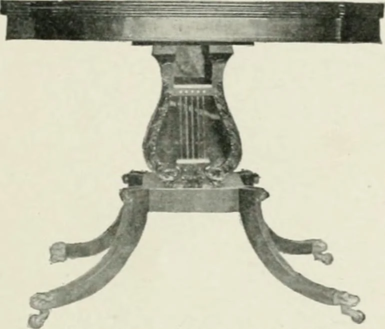 An illustration from Furniture of the olden time, 1902, leaf 269