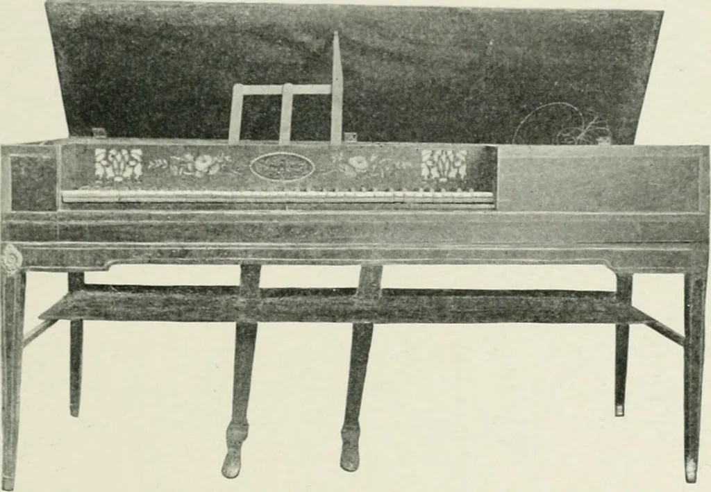 An illustration from Furniture of the olden time, 1902, leaf 285