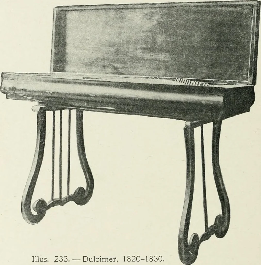 An illustration from Furniture of the olden time, 1902, leaf 298