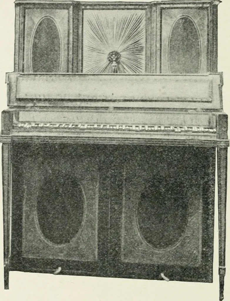 An illustration from Furniture of the olden time, 1902, leaf 302