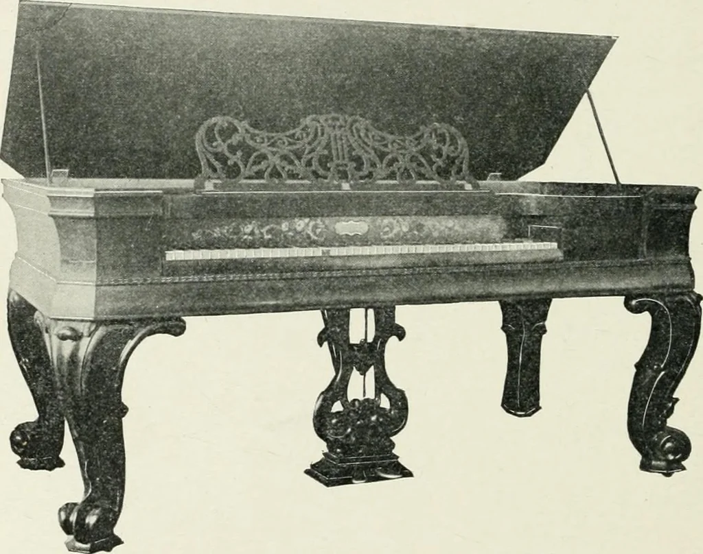 An illustration from Furniture of the olden time, 1902, leaf 306