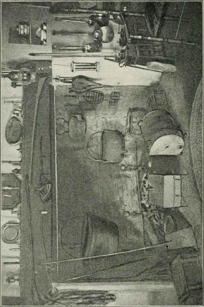 An illustration from Furniture of the olden time, 1902, leaf 310