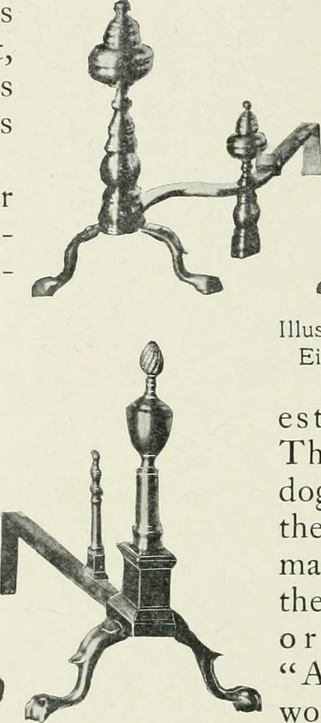 An illustration from Furniture of the olden time, 1902, leaf 312