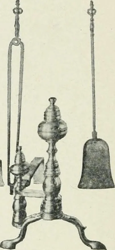 An illustration from Furniture of the olden time, 1902, leaf 312