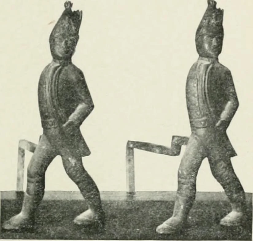 An illustration from Furniture of the olden time, 1902, leaf 313