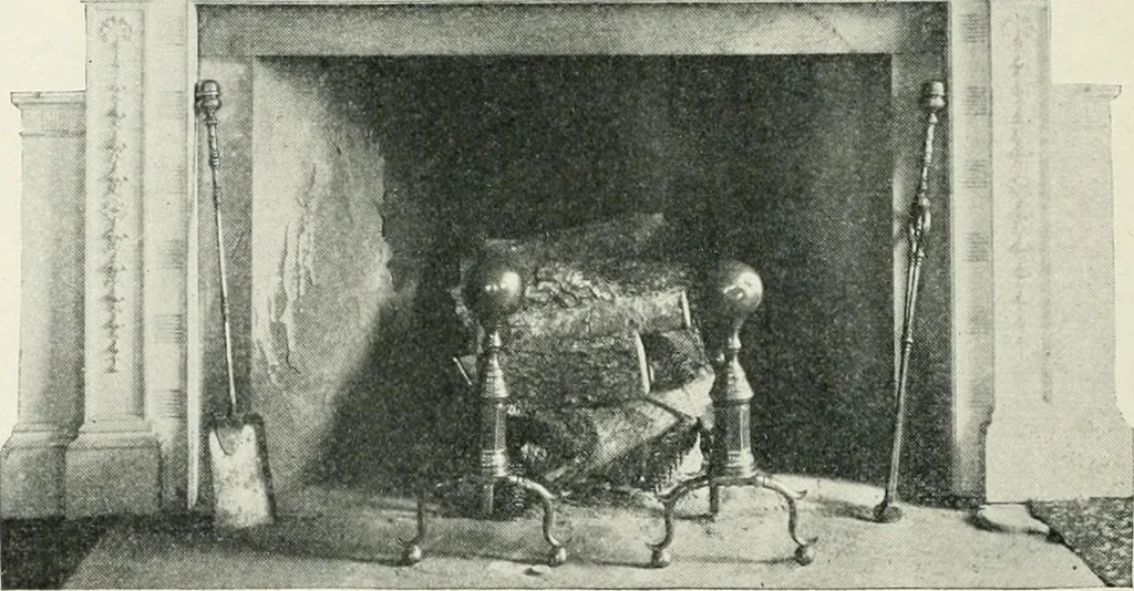 An illustration from Furniture of the olden time, 1902, leaf 314