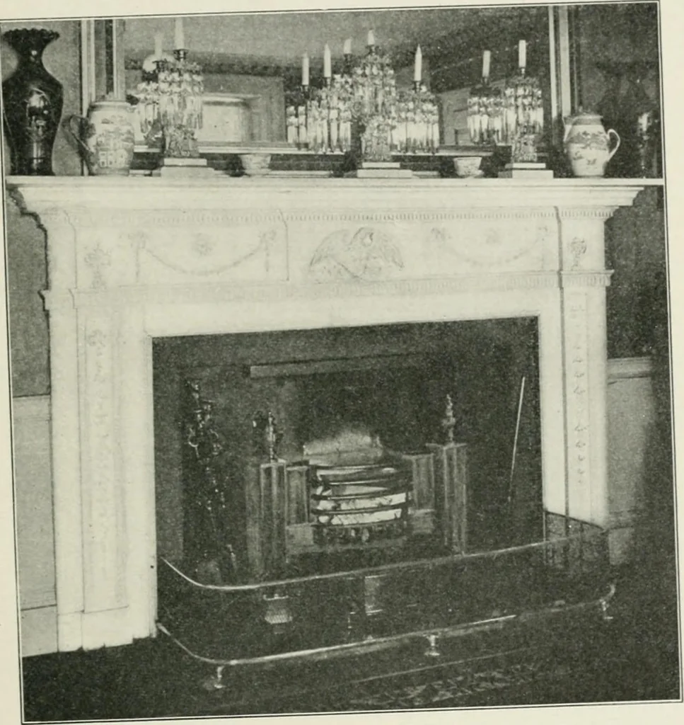 An illustration from Furniture of the olden time, 1902, leaf 319