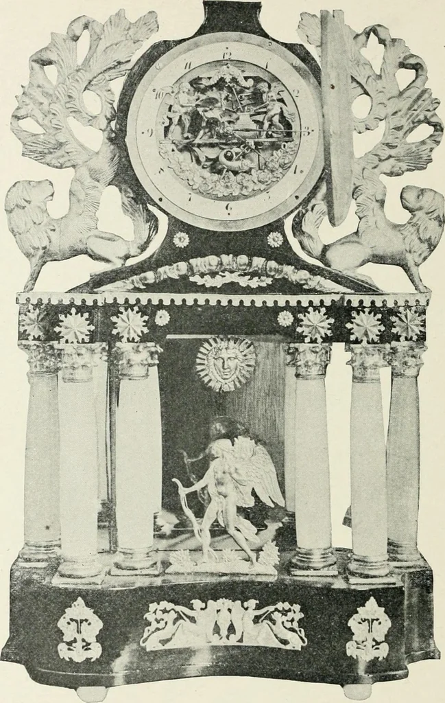 An illustration from Furniture of the olden time, 1902, leaf 358