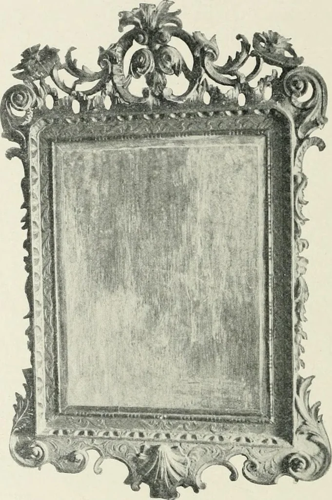 An illustration from Furniture of the olden time, 1902, leaf 368