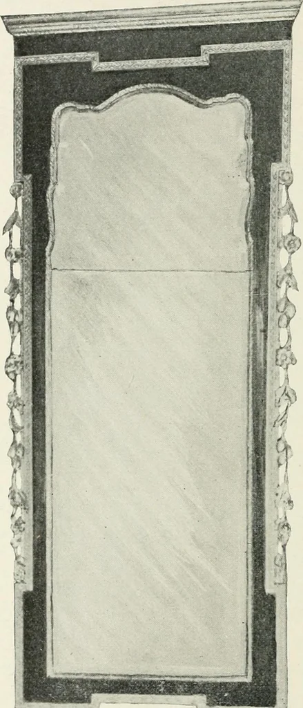 An illustration from Furniture of the olden time, 1902, leaf 370